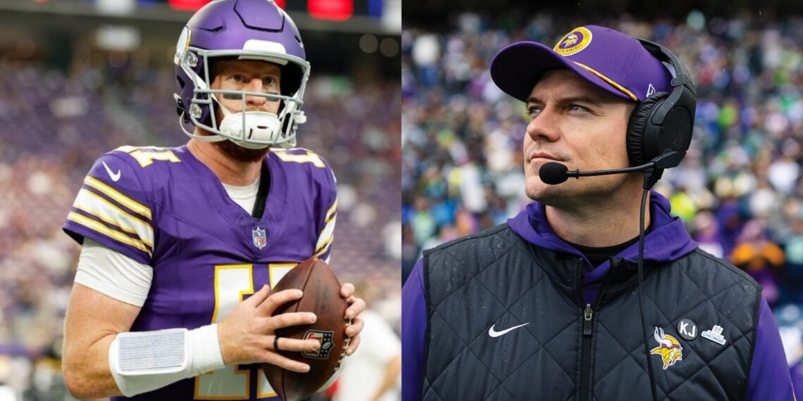 Carson Wentz and Kevin O'Connell