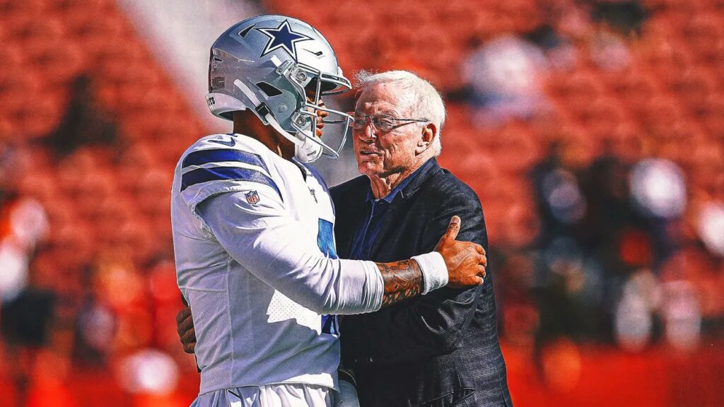 Dak Prescott Opens Up on Jerry Jones’ “Soap Opera” Comment After Showing Poise Fans Can’t Ignore Dak Prescott and Jerry Jones