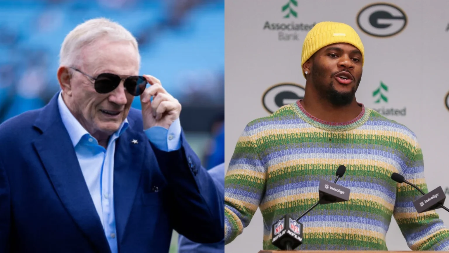 Cowboys’ Jerry Jones Pushes Back on Parsons’ ‘Emotionally Pointless’ Claim, Defends Trade Jerry Jones and Micah Parsons