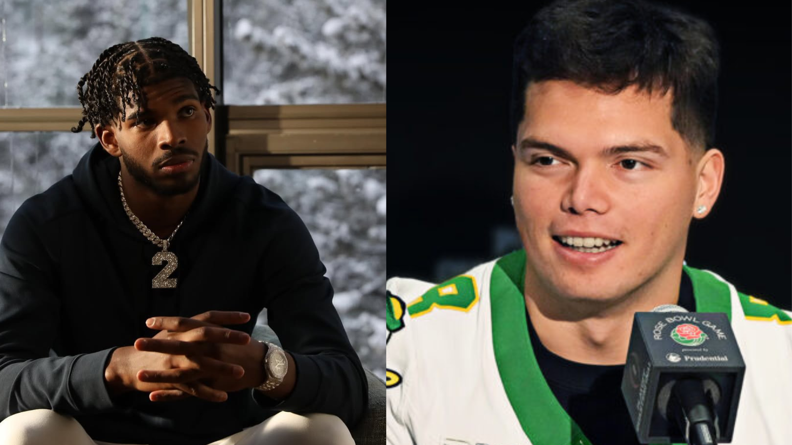 Shedeur Sanders and Dillon Gabriel