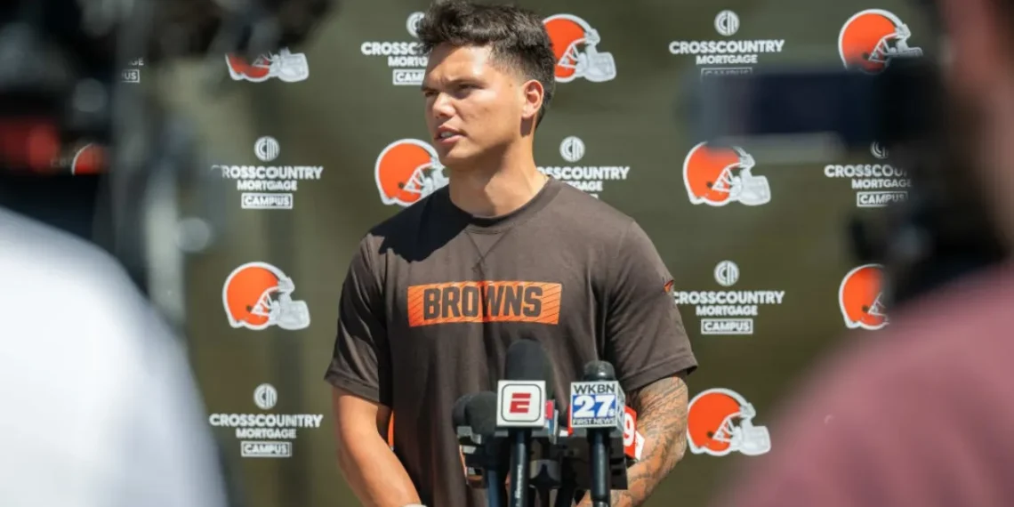 Cleveland Browns QB Dillon Gabriel
