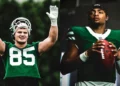 Justin Fields and Mason Taylor