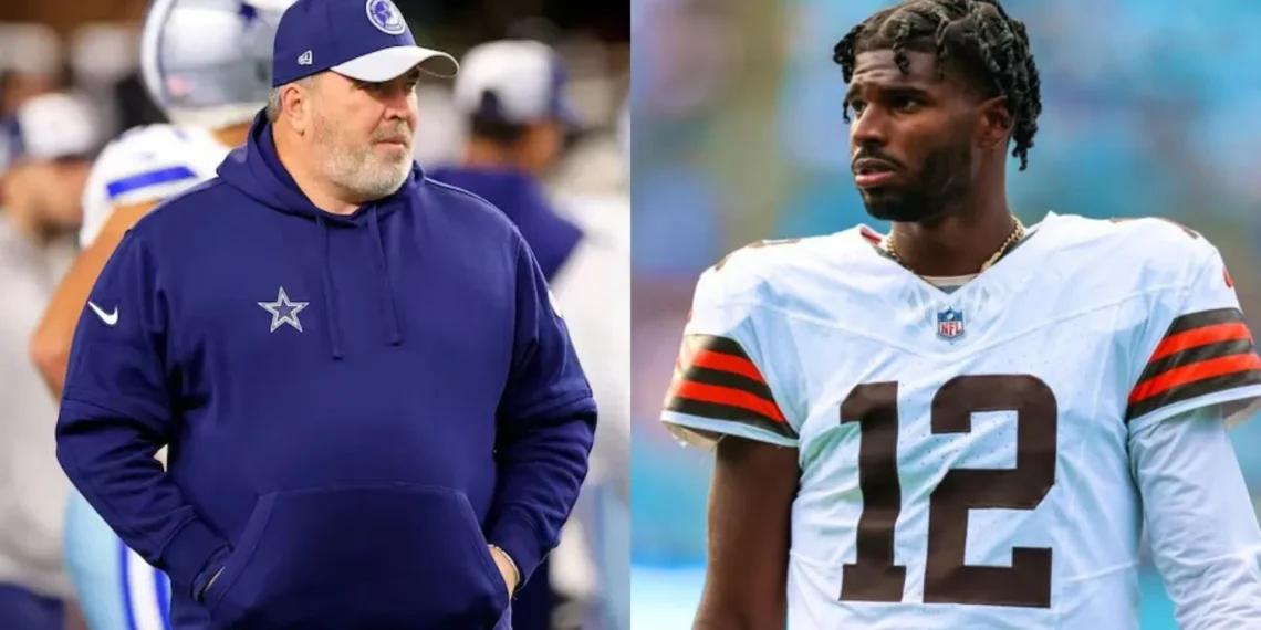 Shedeur Sanders and Mike McCarthy