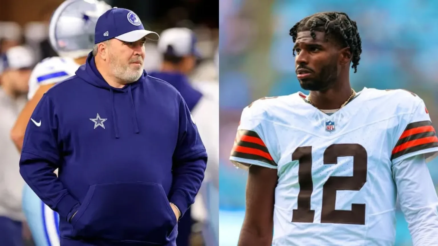 Shedeur Sanders and Mike McCarthy