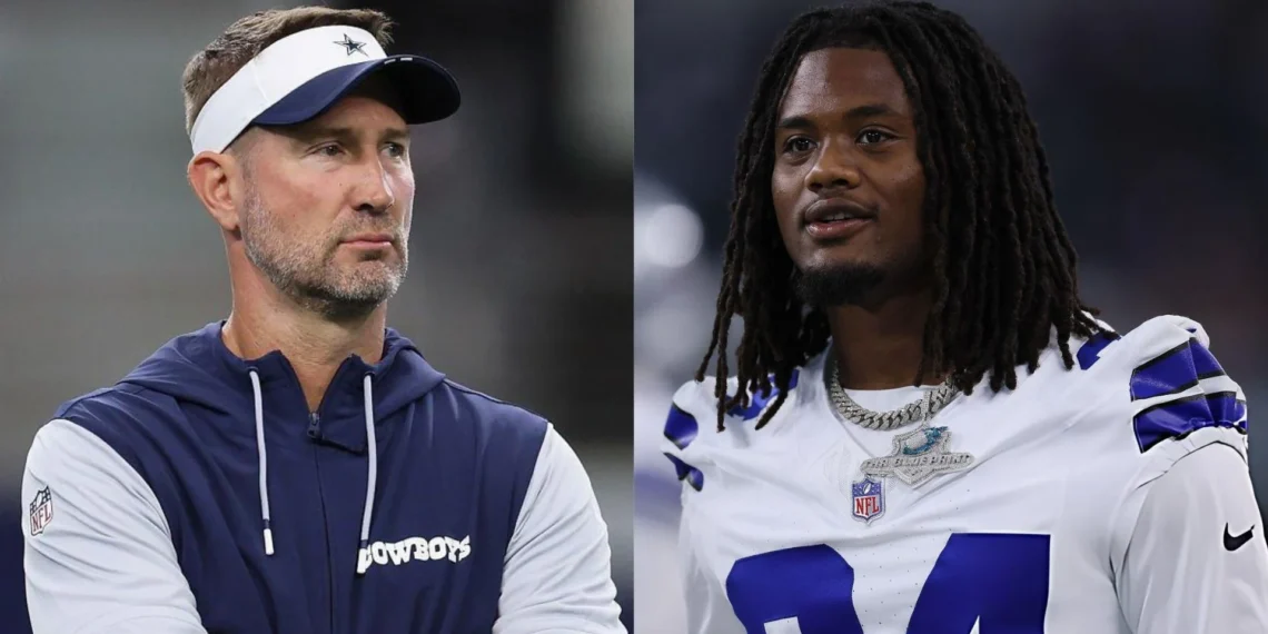 Brian Schottenheimer and Jaydon Blue