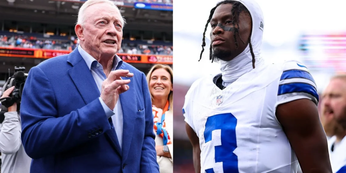 Jerry Jones and George Pickens