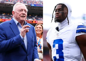 Jerry Jones and George Pickens