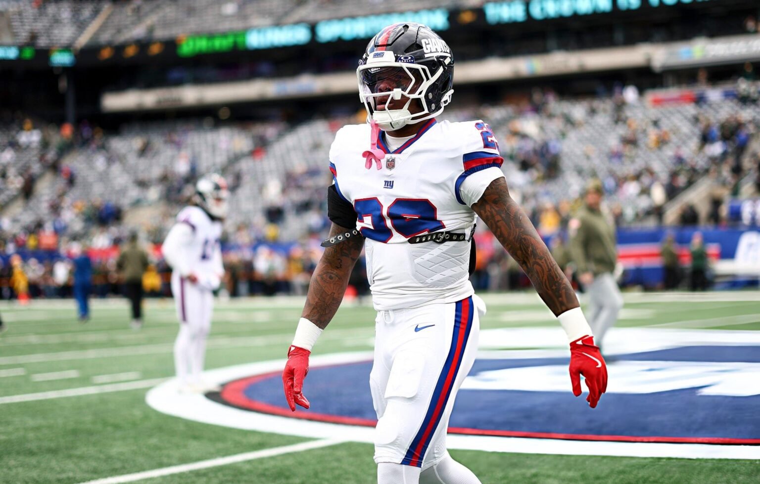 Tyrone Tracy Injury: Giants RB Suffers Apparent Left Leg Injury vs. Patriots