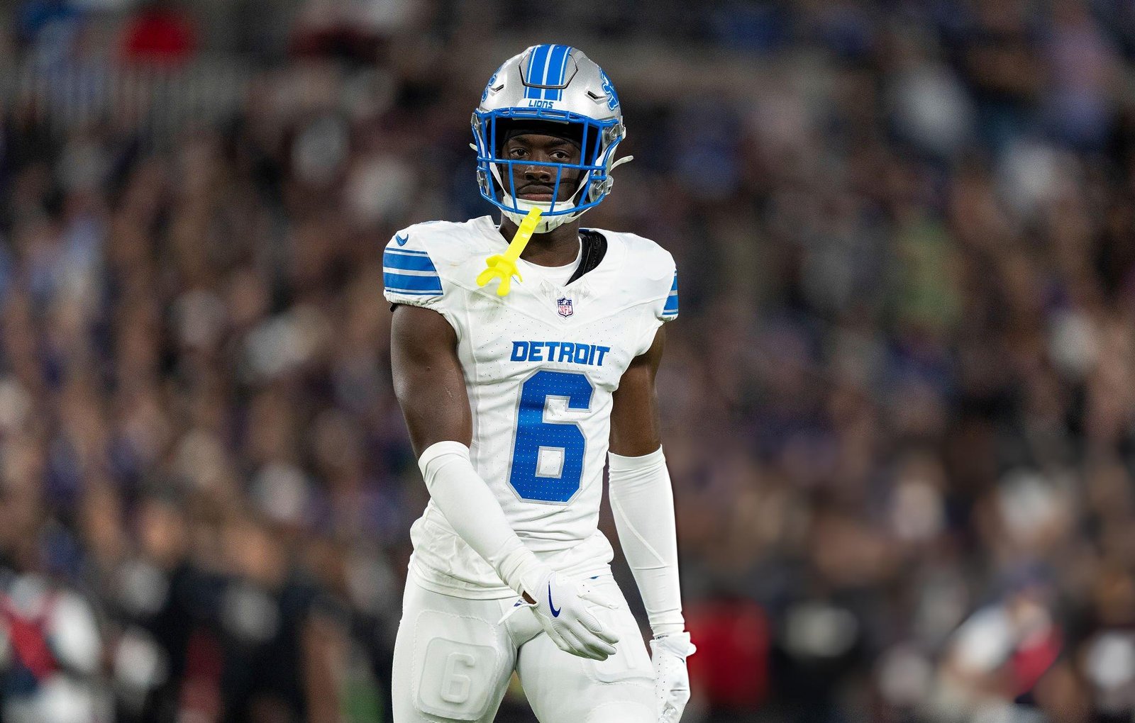 Terrion Arnold of the Detroit Lions
